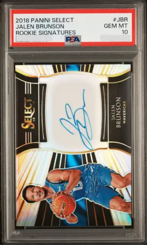 Graded card example